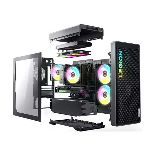 聯想Legion T5 26IRB8中塔遊戲桌上型電腦-英特爾酷睿i7-14700F-GeForce RTX 4070-32GB-1TB SSD/1TB HDD:圖片 2