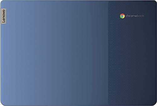 聯想最新旗艦Chromebook。 14英寸全高清觸控式螢幕超薄筆記型電腦。 8核聯發科Kompanio 520處理器。 4GB記憶體。64GB eMMC。 WiFi 6.Chrome作業系統+HubxcelAccetory。 深淵藍:圖片 6