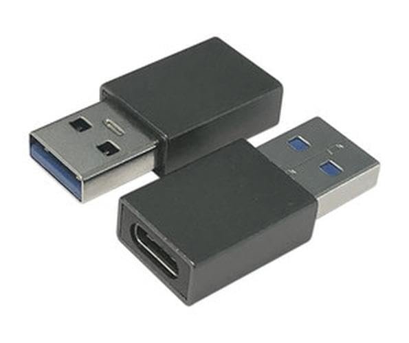 Zarivy USB公頭至C型母頭2包,與移動設備相容,可快速充電連接周邊設備和配件
