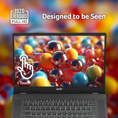 宏碁Chromebook Plus 515筆記型電腦,配備穀歌AI——15.6全高清1920 x 1080 IPS觸控式螢幕|英特爾酷睿i3-1305U | 8GB LPDDR5X | 256GB SSD | Wi-Fi 6E | FHD監視器| Chrome OS | CB515-2HT-33M4:圖片 6
